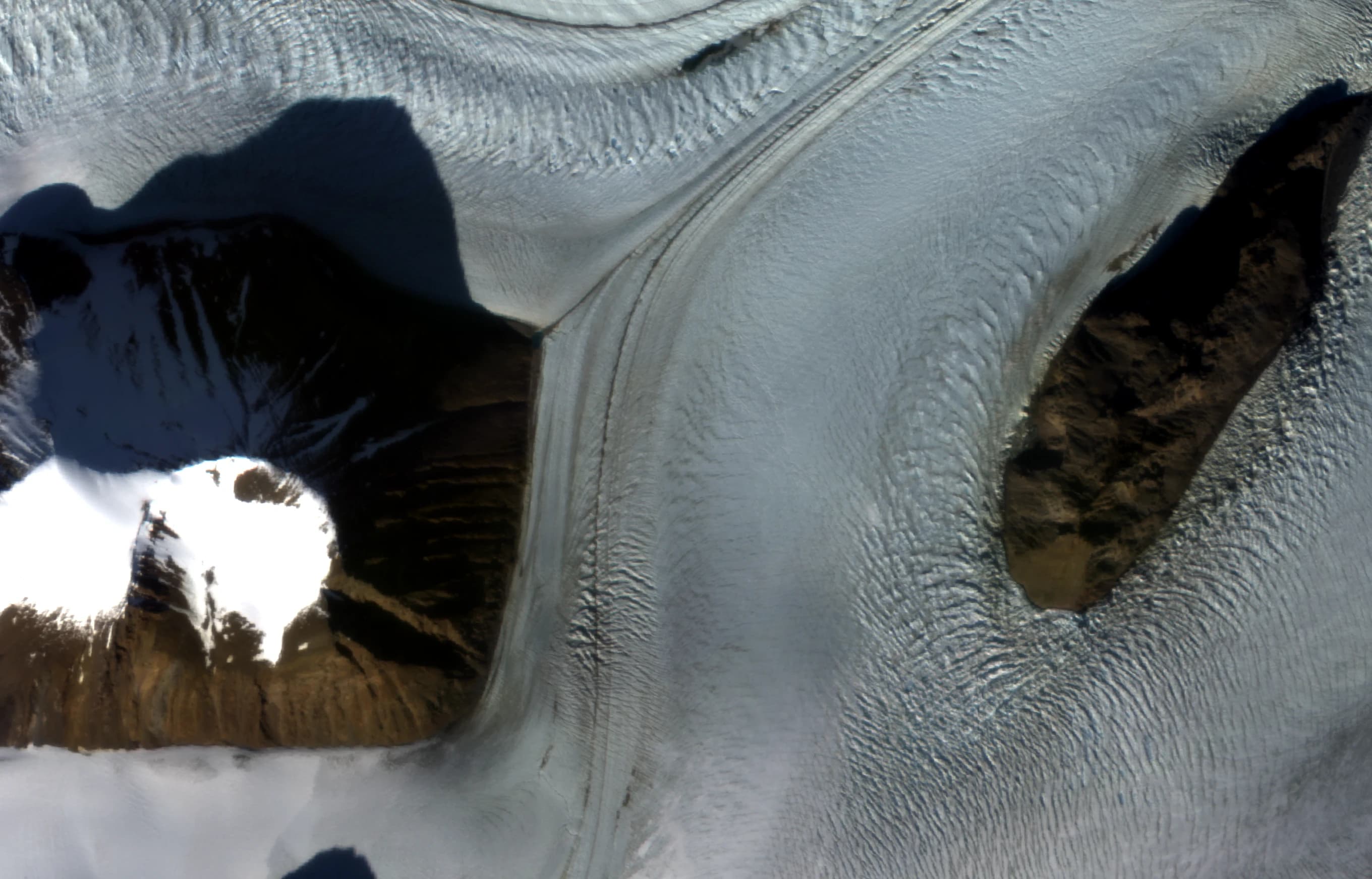 Greenland. Valley Glacier